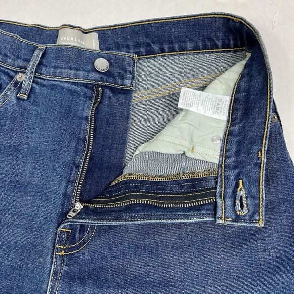 Everlane The Original Cheeky Jean High Rise Medium Wash Straight Leg Women’s 28 - Picture 4 of 10